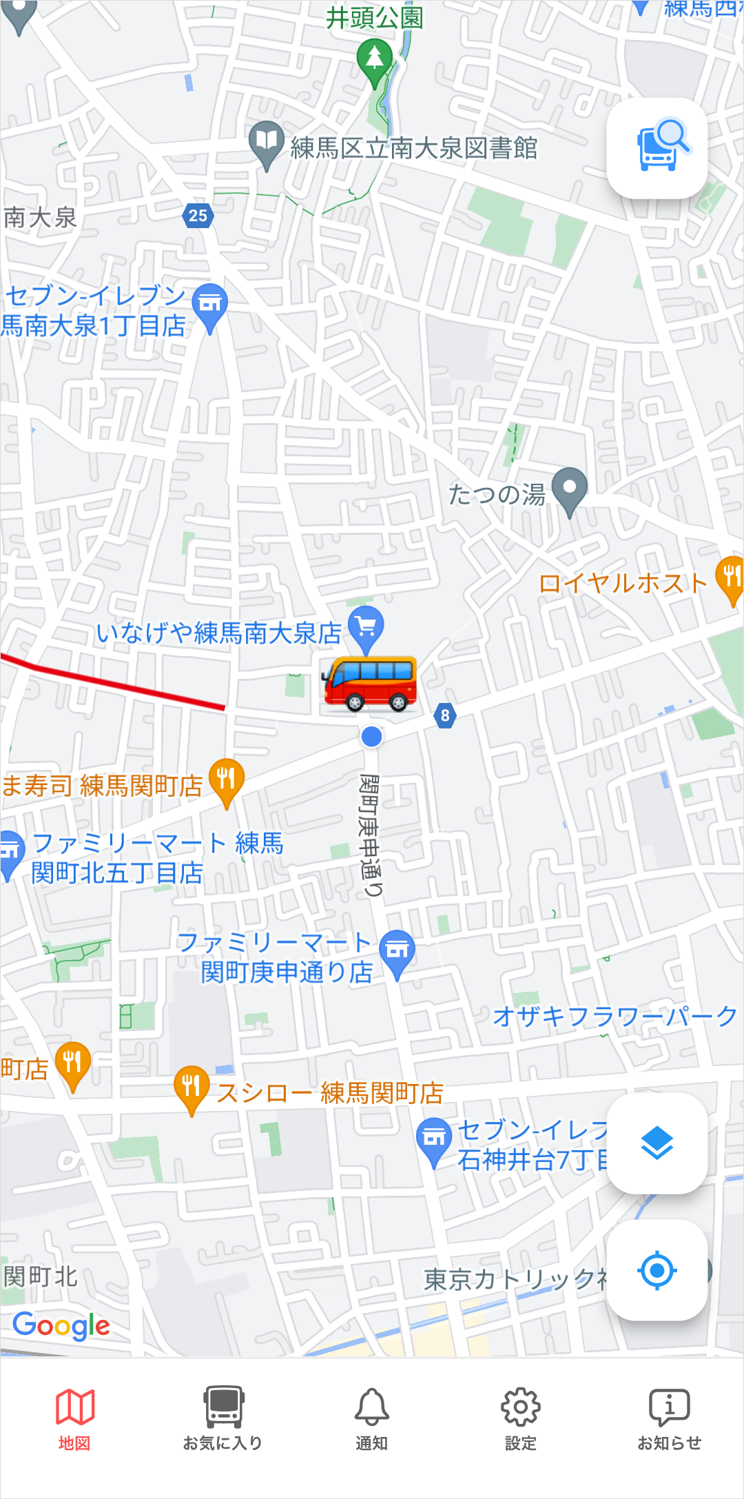 マップメニュー_デフォルト
